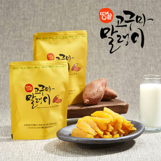 땅끝식품영농조합 땅끝 고구마 말랭이 70g [20개] - 에누리 가격비교