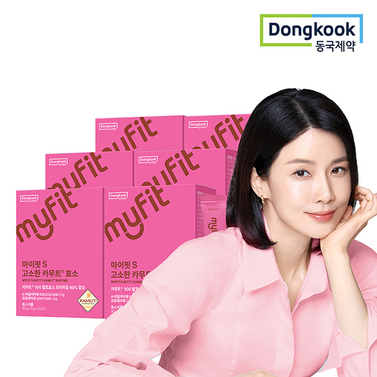 [동국제약] 마이핏S 고소한 카무트 효소 180포 (6박스)