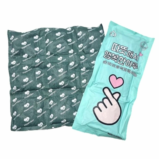 1개 초 대용량 방석 핫팩 400g 국내산 야외 활동 담요 (HJJ-WD6F5F1)