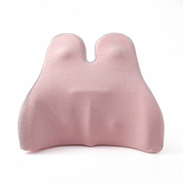 메모리폼 의자 등받이 쿠션핑크 (HJJ-WFB14AF)