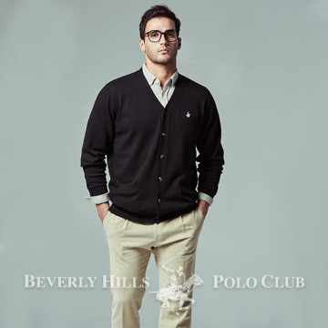 [비버리힐즈폴로클럽] 남성 클래식 WOOL 블렌디드 니트 가디건 CD803 _A