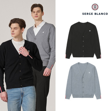 (특가전)세르즈블랑코 남성 가디건 2종