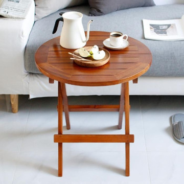 원형 접이식 테이블 동그란 탁자 티테이블 인테리어