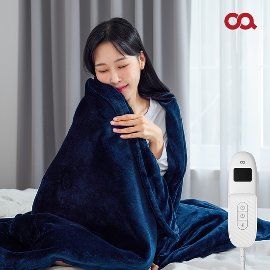 오아 포그밍 전기 무릎 담요 온열 극세사 전기요