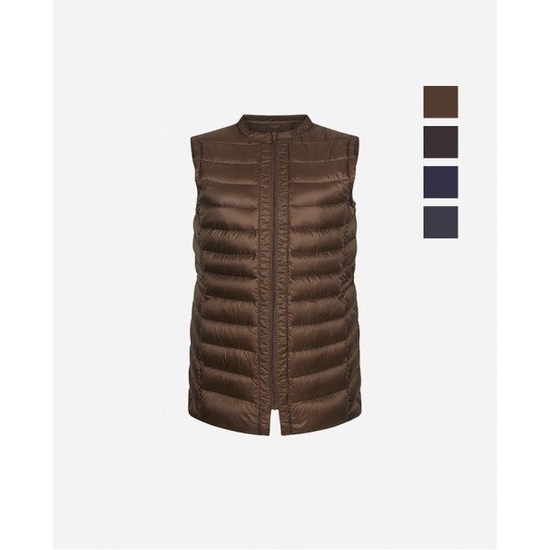 여성 펄 패딩조끼 (NEE619)