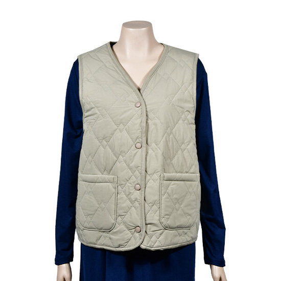 가볍고 따뜻한 믹스 매치에 좋은 여성 패딩 조끼0074sb