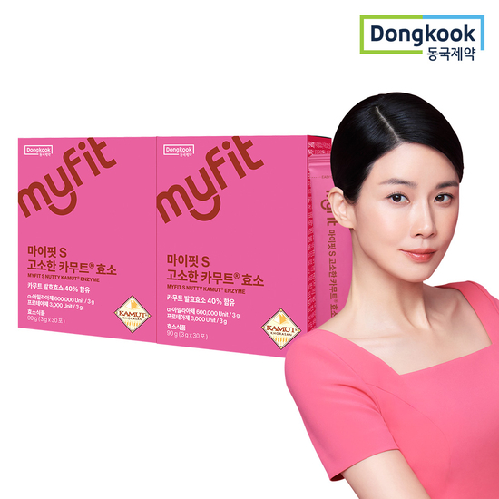 [동국제약] 마이핏S 고소한 카무트 효소 60포 (2박스)