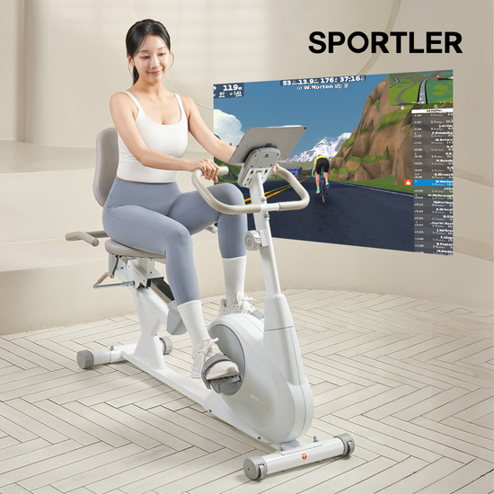 스포틀러 좌식 메타 실내자전거