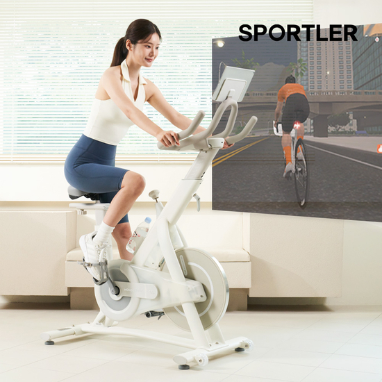 스포틀러 ERG 원더사이즈 스피닝 실내 자전거+매트증정