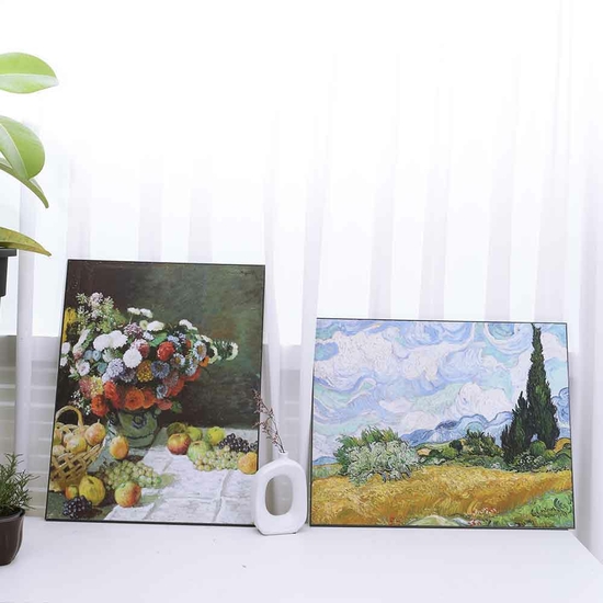 [명화 마스터피스 컬렉션] 모네 예술가의정원(중대형)+고흐 해바라기(중형) 크게보기