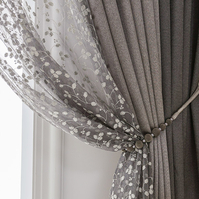 지나송 아멜리아 자수 암막커튼 특대형