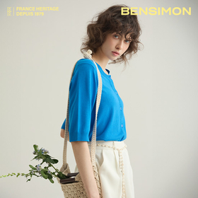 벤시몽 25SS 여성 반팔 니트 가디건 SET6보기