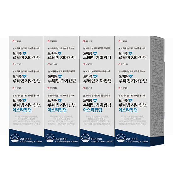 안국약품 토비콤 루테인지아잔틴아스타잔틴 12개월