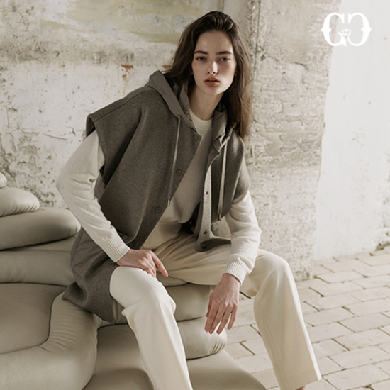 [GGPX] 25FW 패딩 블록 후디 케이프 1종 크게보기