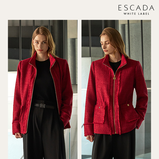 [수정샵]에스까다 25FW 트위드 재킷 크게보기