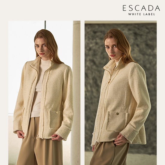 [수정샵]에스까다 25FW 트위드 재킷 크게보기