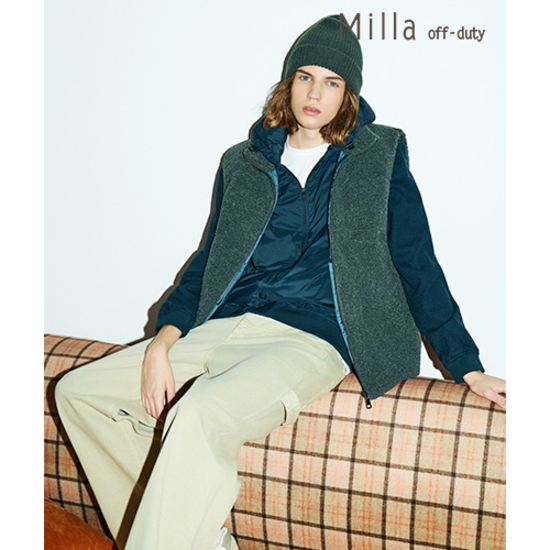 [밀라]25FW 셰르파 오리털 패딩베스트(남성) 크게보기