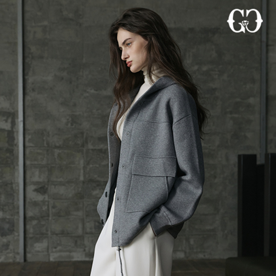 [GGPX] 25FW 자카드 직조 니트 하프코트1종 크게보기