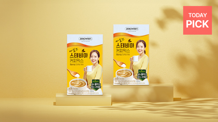 펄세스 마일드 스테비아 커피믹스 2박스*30T(총60T)