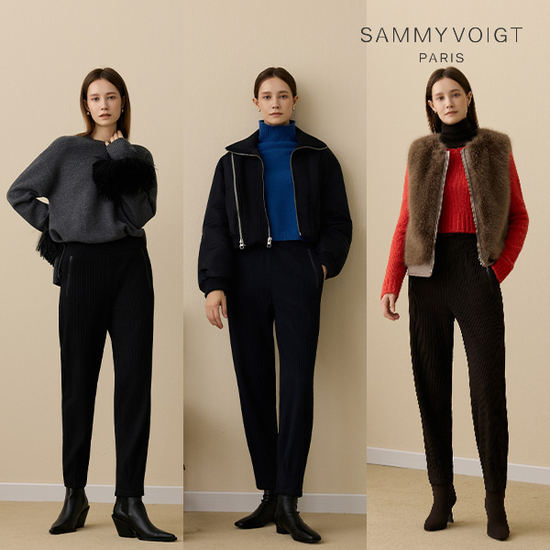 새미보이트 25FW 에어돔 플리츠 팬츠 3종