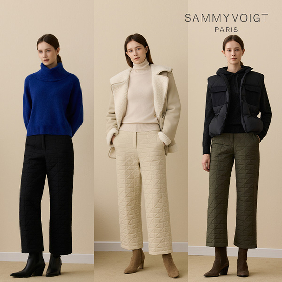 새미보이트 25FW 에센셜 퀼팅 팬츠 2종