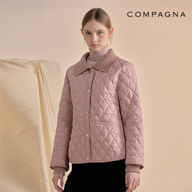 [꼼빠니아] 25FW 울니트 카라 퀼팅 자켓 5보기