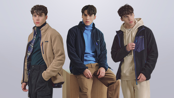 레드캠프 하이넥 플리스 남성자켓 2종