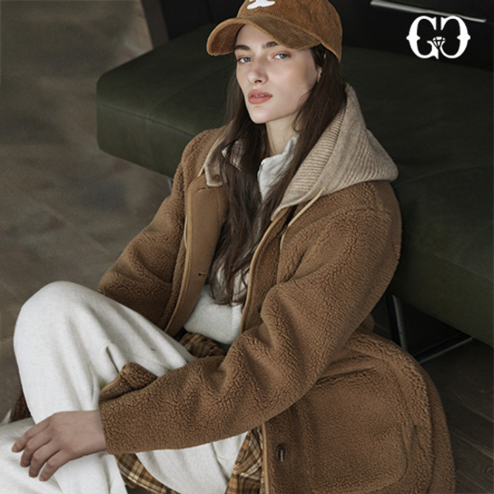 [GGPX] 25FW 더블 플리스 테디코트 크게보기