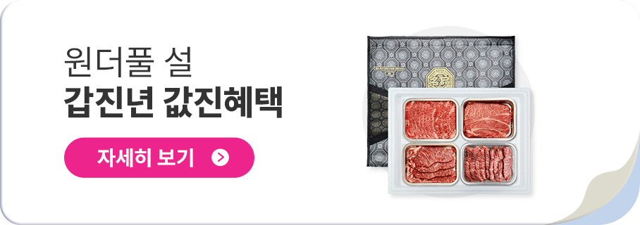 원더풀 설 갑진년 값진혜택 | 자세히 보기