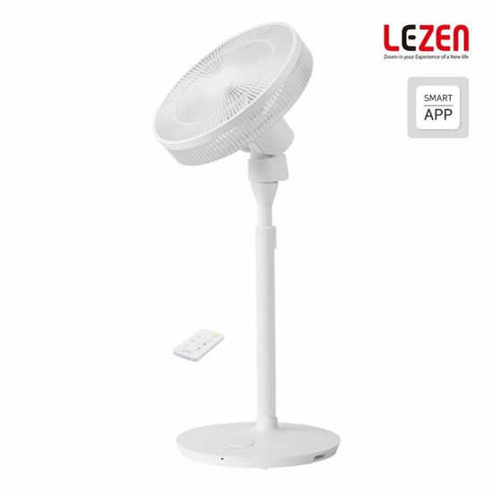 르젠 선풍기 LZEF-DC130(W) [화이트/2020년형/앱연동 ＋ BLDC/초절전]