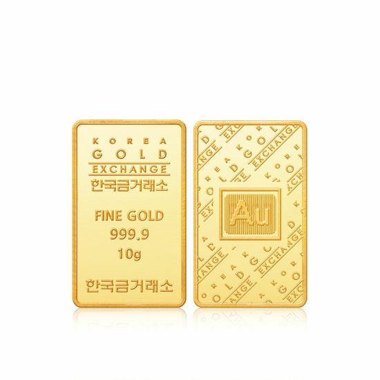 한국금거래소 24K 순금 골드바 10g 크게보기
