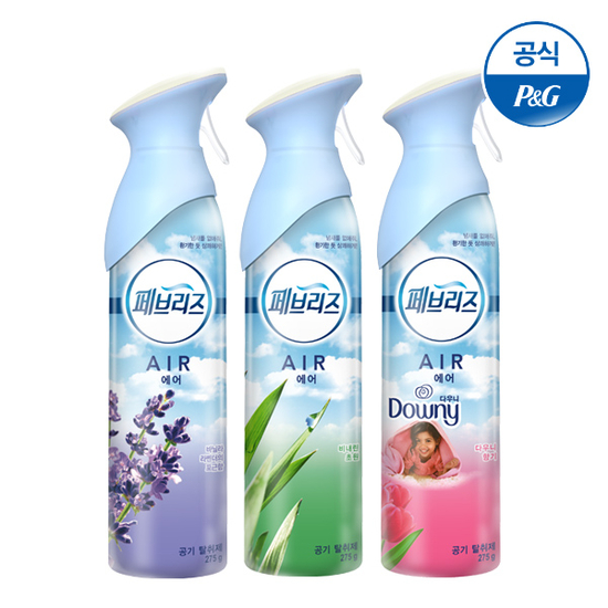 [페브리즈] 에어 공기탈취제 275g 3개