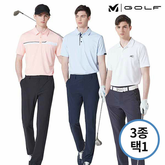 상품상세[이월] [MILLET GOLF] NEW 밀레골프 에어홀 팬츠 남성 3종 택1 일상이 알파가 되다 KT알파 쇼핑