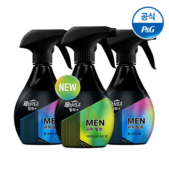 [페브리즈] 섬유탈취제 포맨 370ml 3개