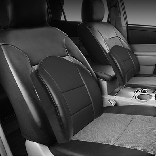 상품상세-2789166-자동차 등받이 쿠션 차량 허리 쿠션 의자 받침대 블랙