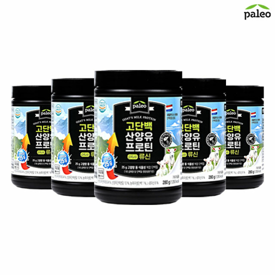 팔레오 고단백 산양유 프로틴 류신 5통 크게보기