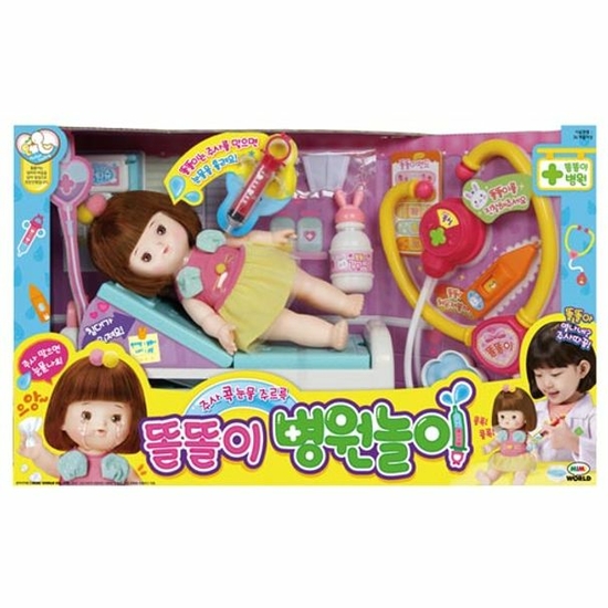 미미 똘똘이 병원놀이 인형 캐릭터 장난감 이쁜인형 크게보기