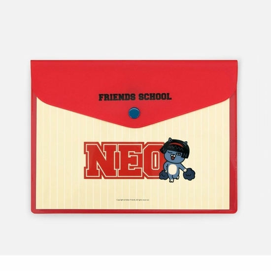 스쿨테마 컬러 포켓홀더M 네오 180x240mm (WF75196)