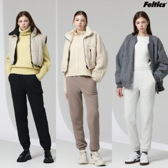 펠틱스 여성 보아퍼 조거 팬츠 3종