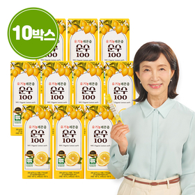 정애리 유기농 레몬즙 순수100 10박스(15g*10박스*15포)NFC 100% 레몬즙1보기