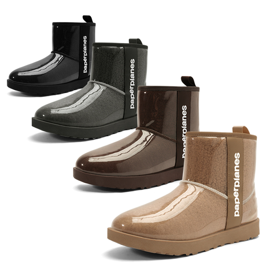 [페이퍼플레인] 겨울 방한화 여성 미들 방수 털부츠 PP1563