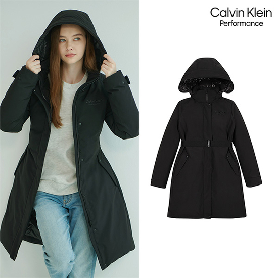 [24FW 신상]CK 퍼포먼스 여성 헤비다운 코트 크게보기