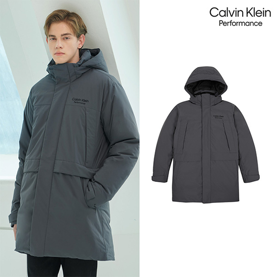 [24FW 신상]CK 퍼포먼스 남성 헤비다운 코트 크게보기