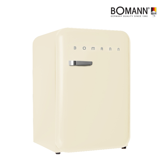 보만 레트로 소형 냉장고 106L 아이보리 RF1065I