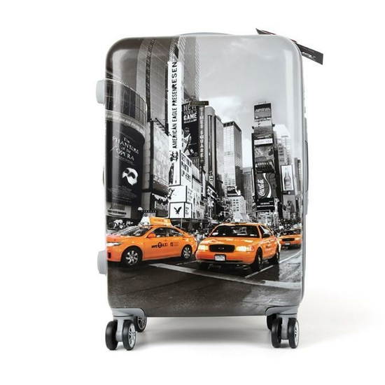 [라일리] Rly 노랑택시 여행용 24인치 캐리어 수화물용 회전바퀴