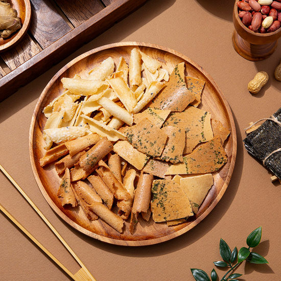 [더조은] 센베이 파지 전병 과자 (3종혼합) 못난이  1kg+1kg