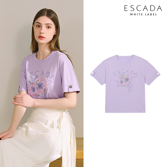 [수정샵]에스까다 25SS 여름 티셔츠 1종 여성 크게보기
