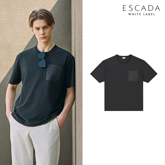 [수정샵]에스까다 25SS 여름 티셔츠 1종 남성 크게보기