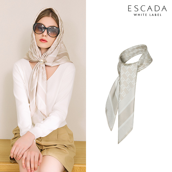 [수정샵]에스까다 실크 스카프 크게보기