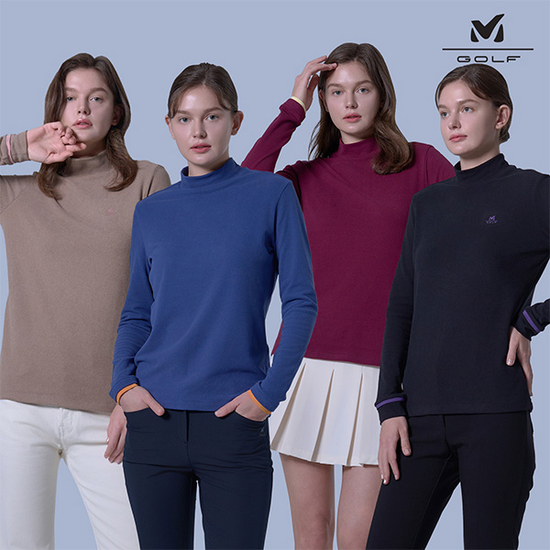 (쾌감시리즈)밀레골프 모크넥 4종 여성 크게보기